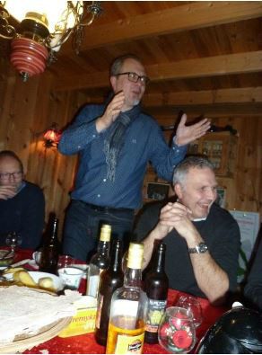 God stemning under kveldens julemøte